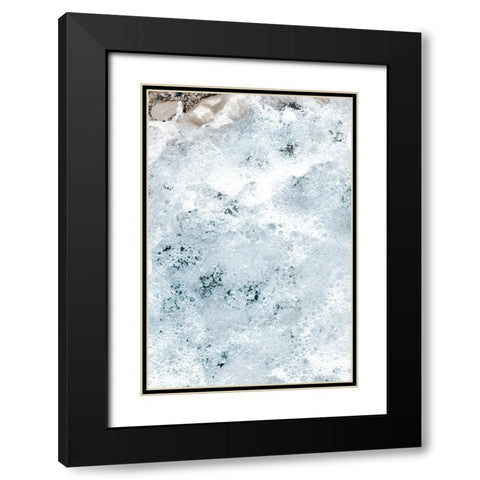 Rocky Shore 2 Black Modern Wood Framed Art Print with Double Matting by Straatsma, Leah