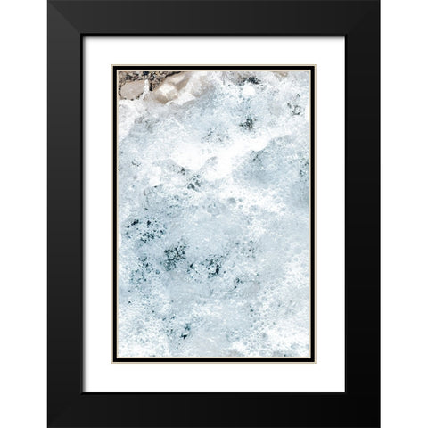 Rocky Shore 2 Black Modern Wood Framed Art Print with Double Matting by Straatsma, Leah