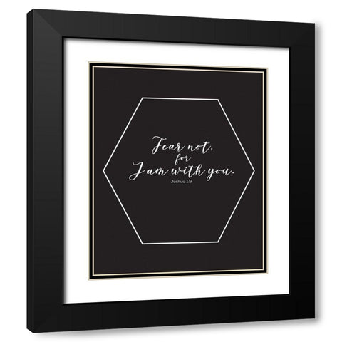 Gold Foil I Am Black Modern Wood Framed Art Print with Double Matting by Hogan, Melody