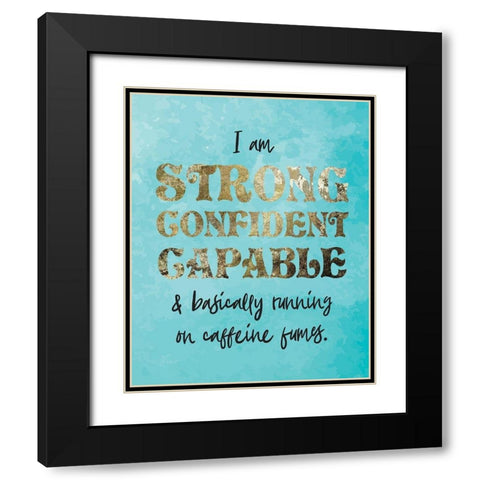 Mom Boss 4 Black Modern Wood Framed Art Print with Double Matting by Hogan, Melody
