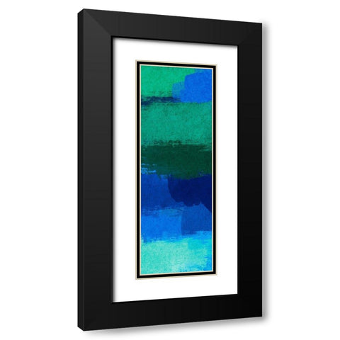 Spirited Smears 2 Black Modern Wood Framed Art Print with Double Matting by Prime, Marcus