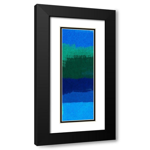 Spirited Smears 3 Black Modern Wood Framed Art Print with Double Matting by Prime, Marcus