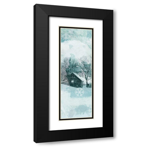 Winter Dreamland 2 Black Modern Wood Framed Art Print with Double Matting by Prime, Marcus