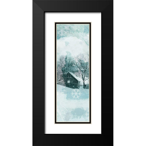 Winter Dreamland 2 Black Modern Wood Framed Art Print with Double Matting by Prime, Marcus