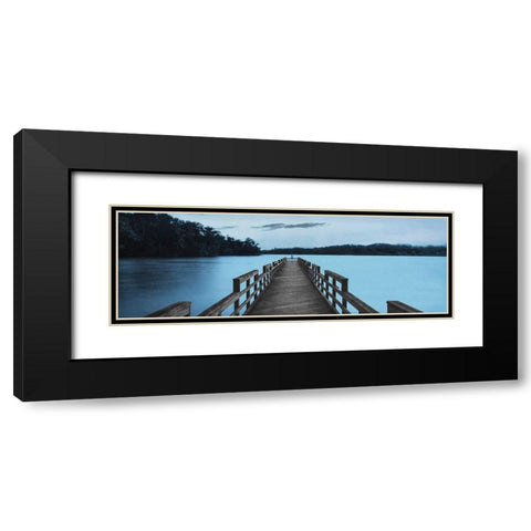 Lake Dreams Black Modern Wood Framed Art Print with Double Matting by Prime, Marcus