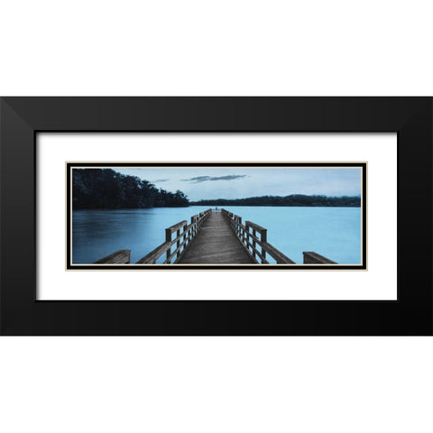 Lake Dreams Black Modern Wood Framed Art Print with Double Matting by Prime, Marcus