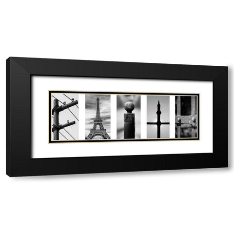 Faith Collage 1 Black Modern Wood Framed Art Print with Double Matting by Prime, Marcus