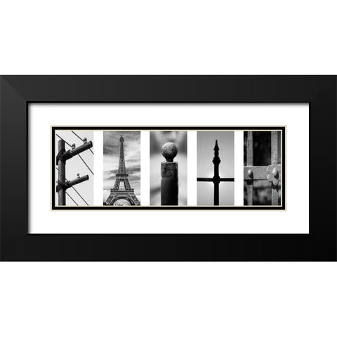Faith Collage 1 Black Modern Wood Framed Art Print with Double Matting by Prime, Marcus