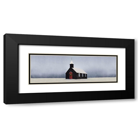 Winter Heaven 2 Black Modern Wood Framed Art Print with Double Matting by Prime, Marcus