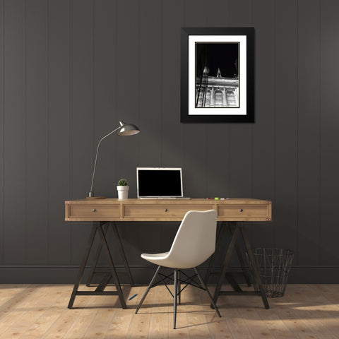 Empire Black Modern Wood Framed Art Print with Double Matting by Prime, Marcus