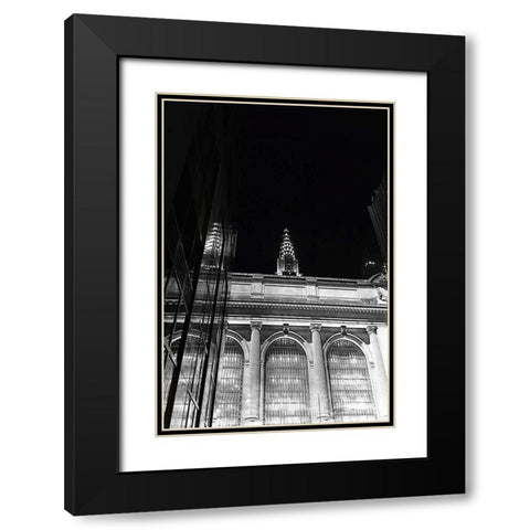 Empire Black Modern Wood Framed Art Print with Double Matting by Prime, Marcus