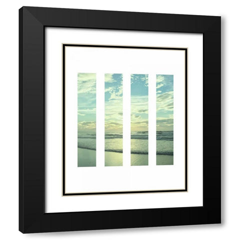 Windswept Black Modern Wood Framed Art Print with Double Matting by Prime, Marcus