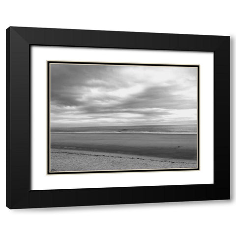 Morning Mist BW 2 Black Modern Wood Framed Art Print with Double Matting by Prime, Marcus