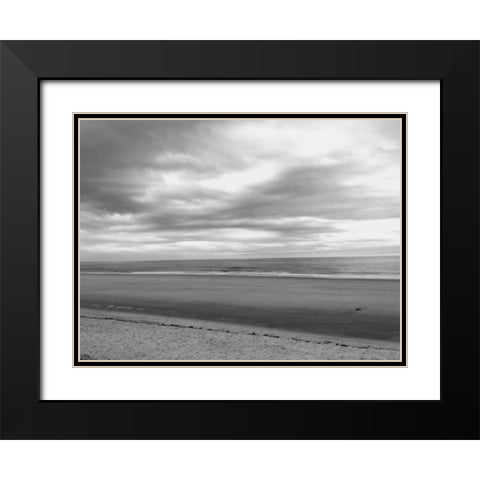 Morning Mist BW 2 Black Modern Wood Framed Art Print with Double Matting by Prime, Marcus