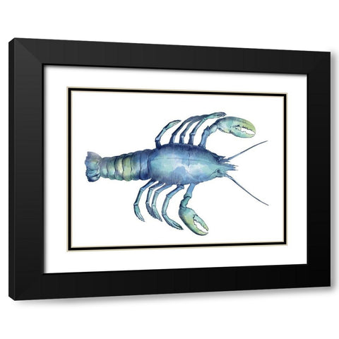 Sea Friends 3 Black Modern Wood Framed Art Print with Double Matting by Prime, Marcus