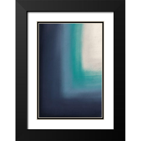 Gradient Doorway Black Modern Wood Framed Art Print with Double Matting by Prime, Marcus