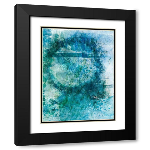 Distressed Ocean 2 Black Modern Wood Framed Art Print with Double Matting by Prime, Marcus