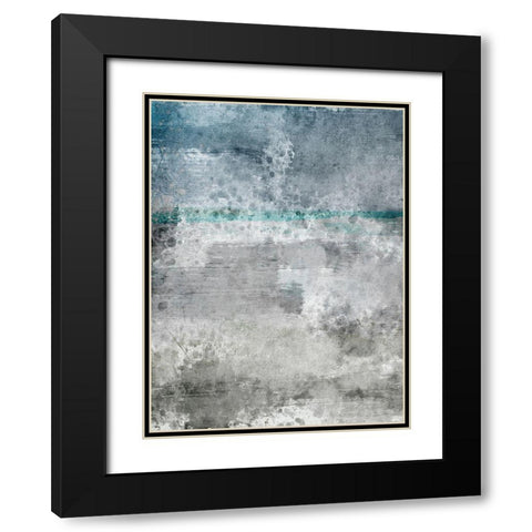 Mesmerizing Stone Black Modern Wood Framed Art Print with Double Matting by Prime, Marcus