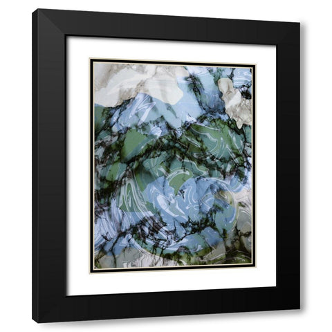 Destiny Supreme 1 Black Modern Wood Framed Art Print with Double Matting by Prime, Marcus