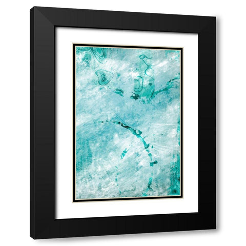 Aquatic Rush 1 Black Modern Wood Framed Art Print with Double Matting by Prime, Marcus