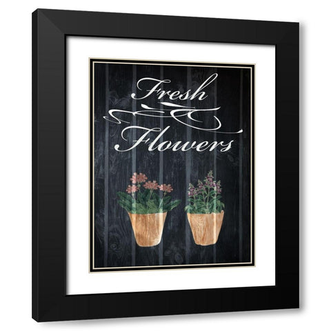 Fresh Organics 2 Black Modern Wood Framed Art Print with Double Matting by Prime, Marcus