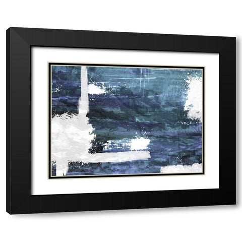 Abstract Desires Black Modern Wood Framed Art Print with Double Matting by Prime, Marcus