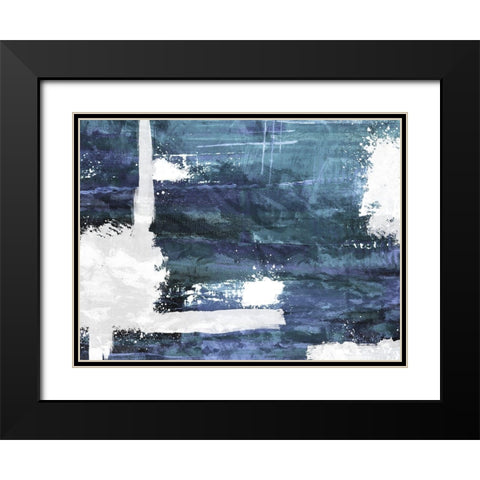 Abstract Desires Black Modern Wood Framed Art Print with Double Matting by Prime, Marcus