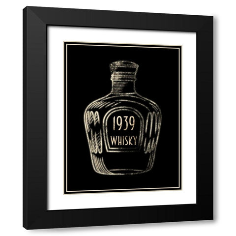 1939 Whisky Black Modern Wood Framed Art Print with Double Matting by Prime, Marcus