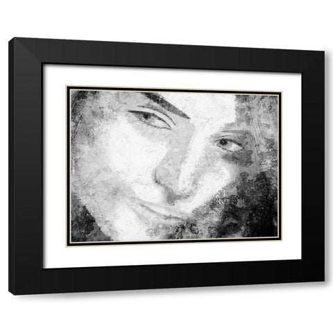 Abstract Beauty 2 Black Modern Wood Framed Art Print with Double Matting by Prime, Marcus