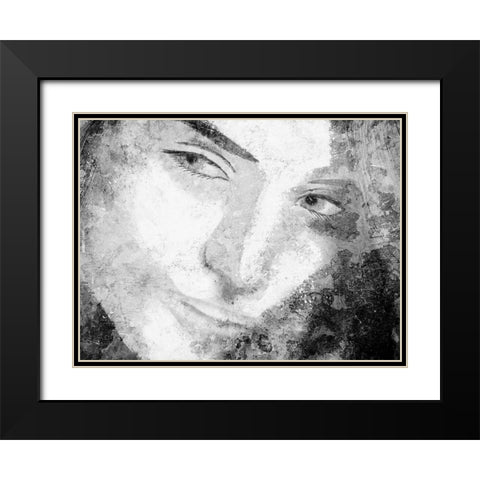 Abstract Beauty 2 Black Modern Wood Framed Art Print with Double Matting by Prime, Marcus