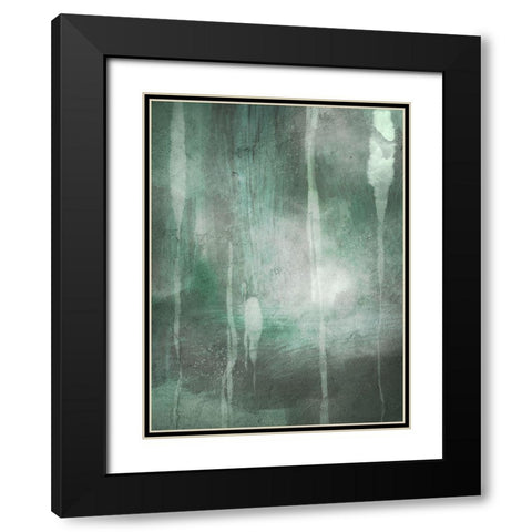 Jade Disturbance 1 Black Modern Wood Framed Art Print with Double Matting by Prime, Marcus
