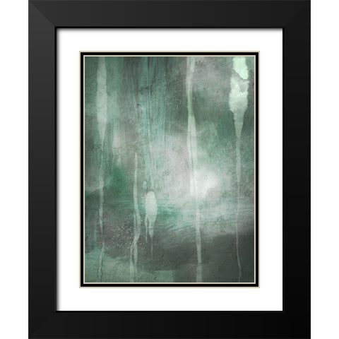 Jade Disturbance 1 Black Modern Wood Framed Art Print with Double Matting by Prime, Marcus