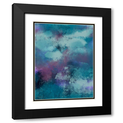 Amethyst Delight 2 Black Modern Wood Framed Art Print with Double Matting by Prime, Marcus