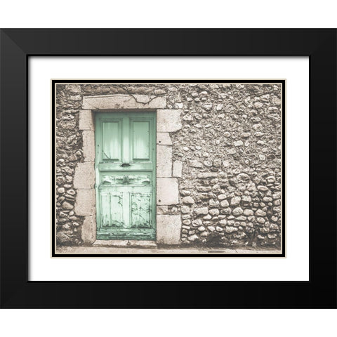 Quantum Doorway 1 Black Modern Wood Framed Art Print with Double Matting by Prime, Marcus