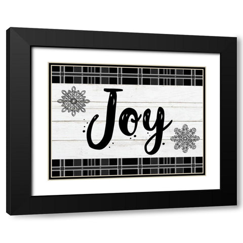 Vintage Joy Black Modern Wood Framed Art Print with Double Matting by Prime, Marcus