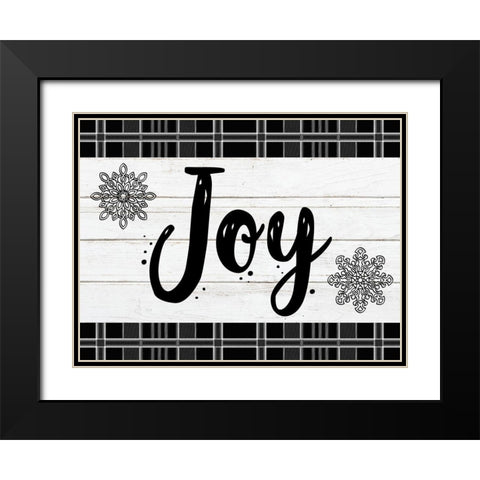 Vintage Joy Black Modern Wood Framed Art Print with Double Matting by Prime, Marcus