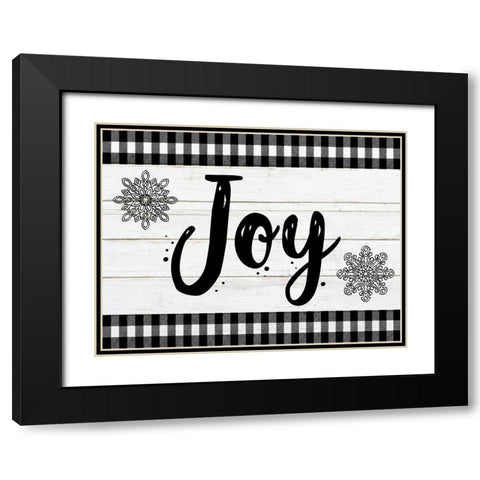 Vintage Joy Black Modern Wood Framed Art Print with Double Matting by Prime, Marcus