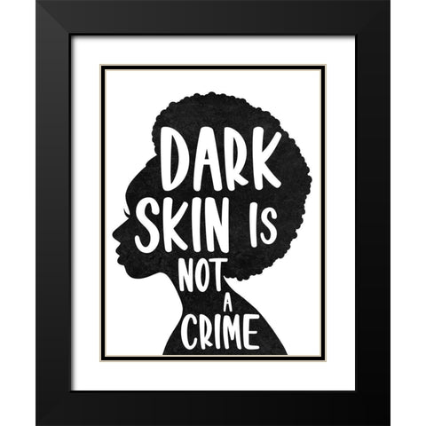 Color Equality 2 Black Modern Wood Framed Art Print with Double Matting by Prime, Marcus