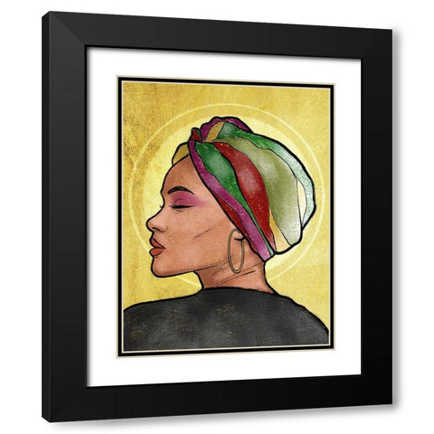 Majestic Princess 1 Black Modern Wood Framed Art Print with Double Matting by Prime, Marcus