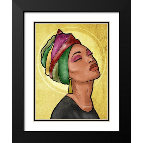 Majestic Princess 2 Black Modern Wood Framed Art Print with Double Matting by Prime, Marcus