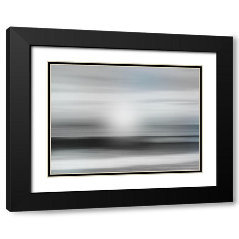Muted Oasis 1 Black Modern Wood Framed Art Print with Double Matting by Prime, Marcus