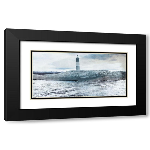 Dawn Over Breakage Black Modern Wood Framed Art Print with Double Matting by Prime, Marcus