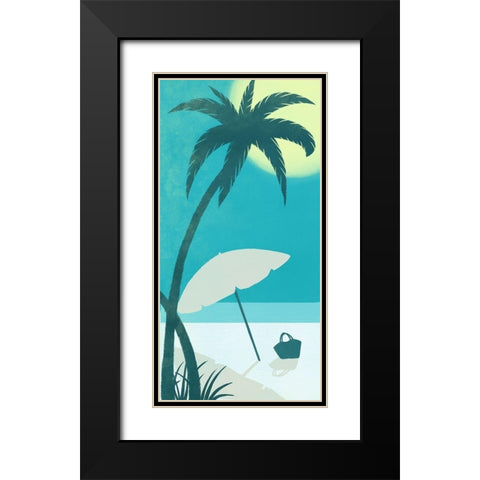 Coastal Fun 5 Black Modern Wood Framed Art Print with Double Matting by Prime, Marcus