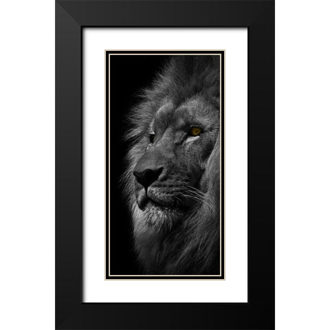 Powerful Resilience 1 Black Modern Wood Framed Art Print with Double Matting by Prime, Marcus