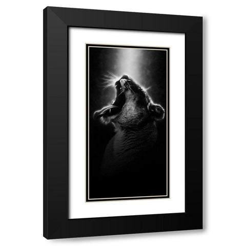 Powerful Resilience 3 Black Modern Wood Framed Art Print with Double Matting by Prime, Marcus