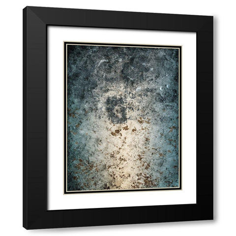 Cloudy Mess Black Modern Wood Framed Art Print with Double Matting by Villa, Mlli