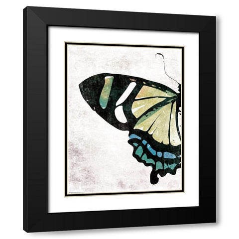 Fun Fly Black Modern Wood Framed Art Print with Double Matting by Villa, Mlli