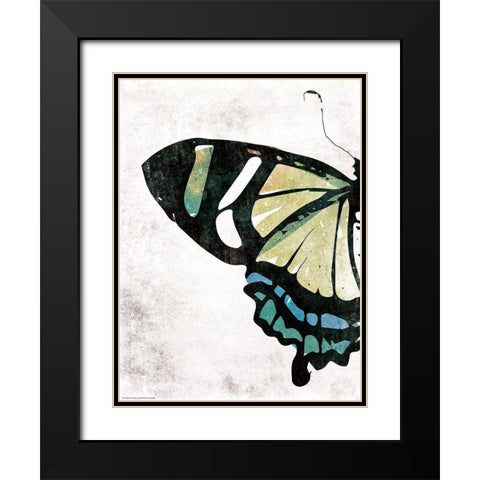 Fun Fly Black Modern Wood Framed Art Print with Double Matting by Villa, Mlli