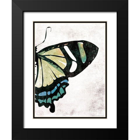 Fun Fly Two Black Modern Wood Framed Art Print with Double Matting by Villa, Mlli