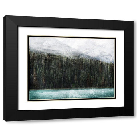 Look At The Trees Black Modern Wood Framed Art Print with Double Matting by Villa, Mlli